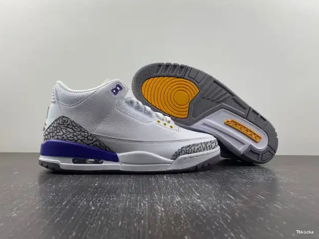 Rep TBK Retro 3 PE 869802-907 Jordan Bryant Kobe 0509